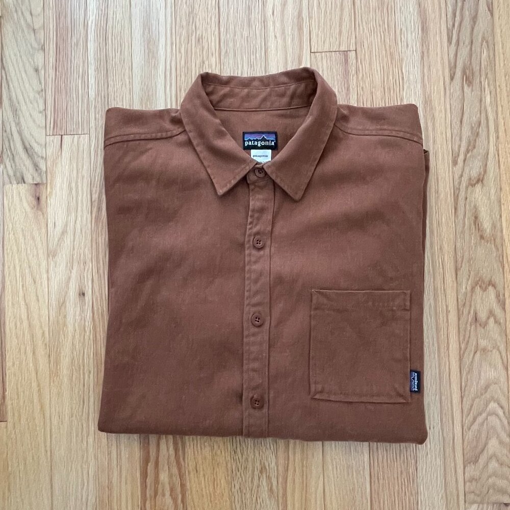 Patagonia Men's Flannel Long Sleeve Shirt L